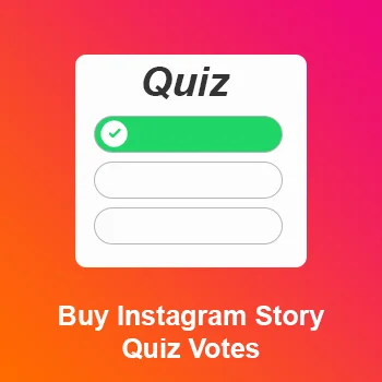 Instagram Story Quiz Votes